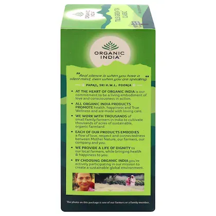Organic India Tulsi Green Tea Classic 25N 3