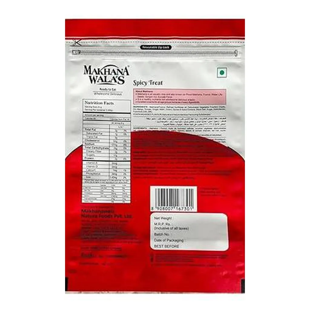 Makhanawala's Roasted Spicy Treat Makhana 1