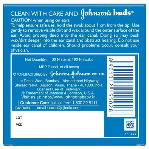 Johnson & Johnson Ear Buds 2