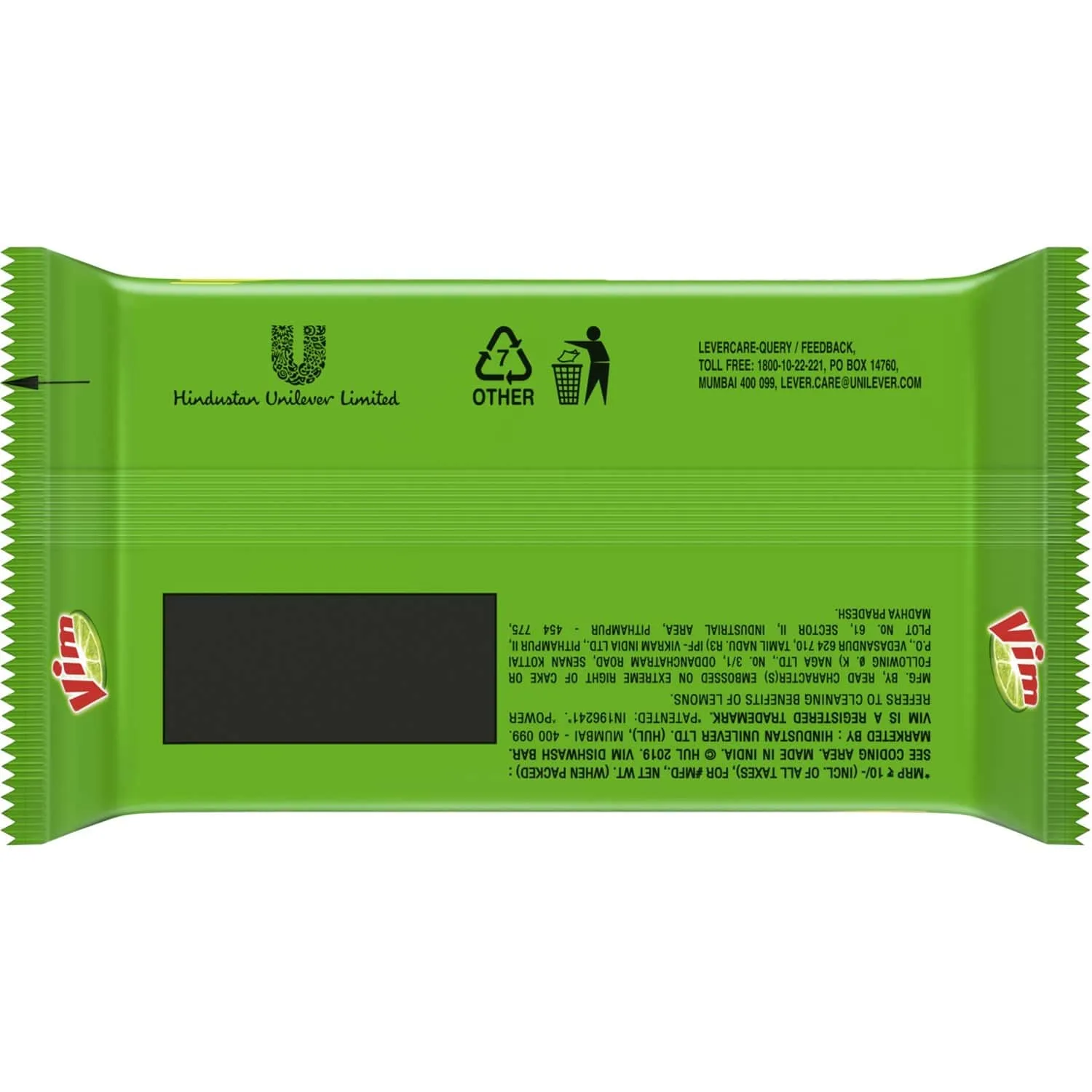 Vim Bar Lemon Dishwash Bar 2