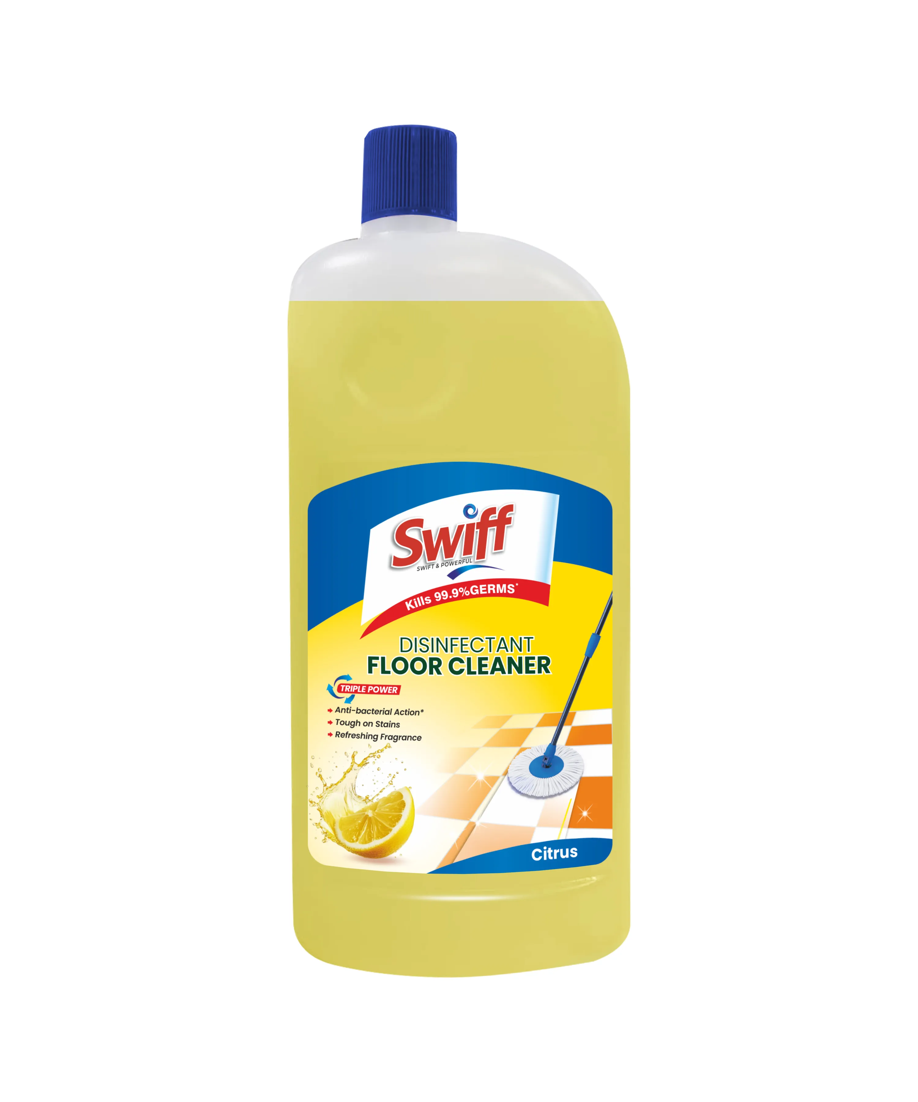 Swiff Citrus Disinfectant Floor Cleaner Bottle