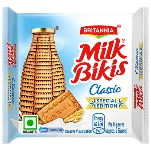 Britannia Milk Bikis Classic Biscuits