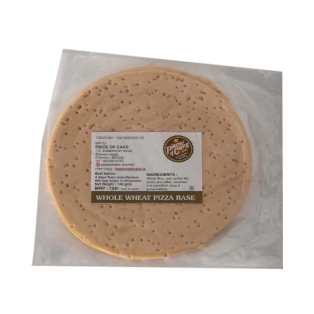 Piece Of Cake Whole Wheat Pizza Base 1