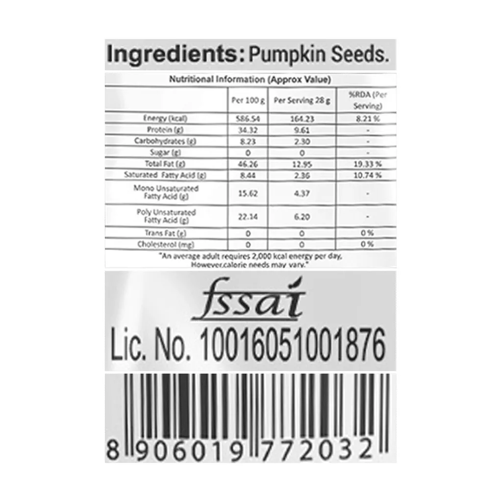 Nutraj Classic Pumpkin Seeds 2
