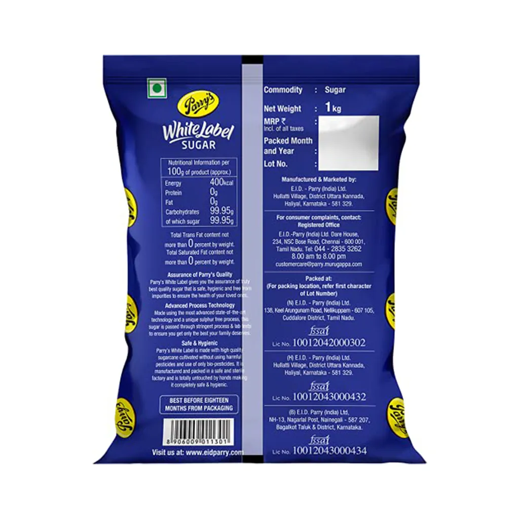Parry's White Label Sugar 1