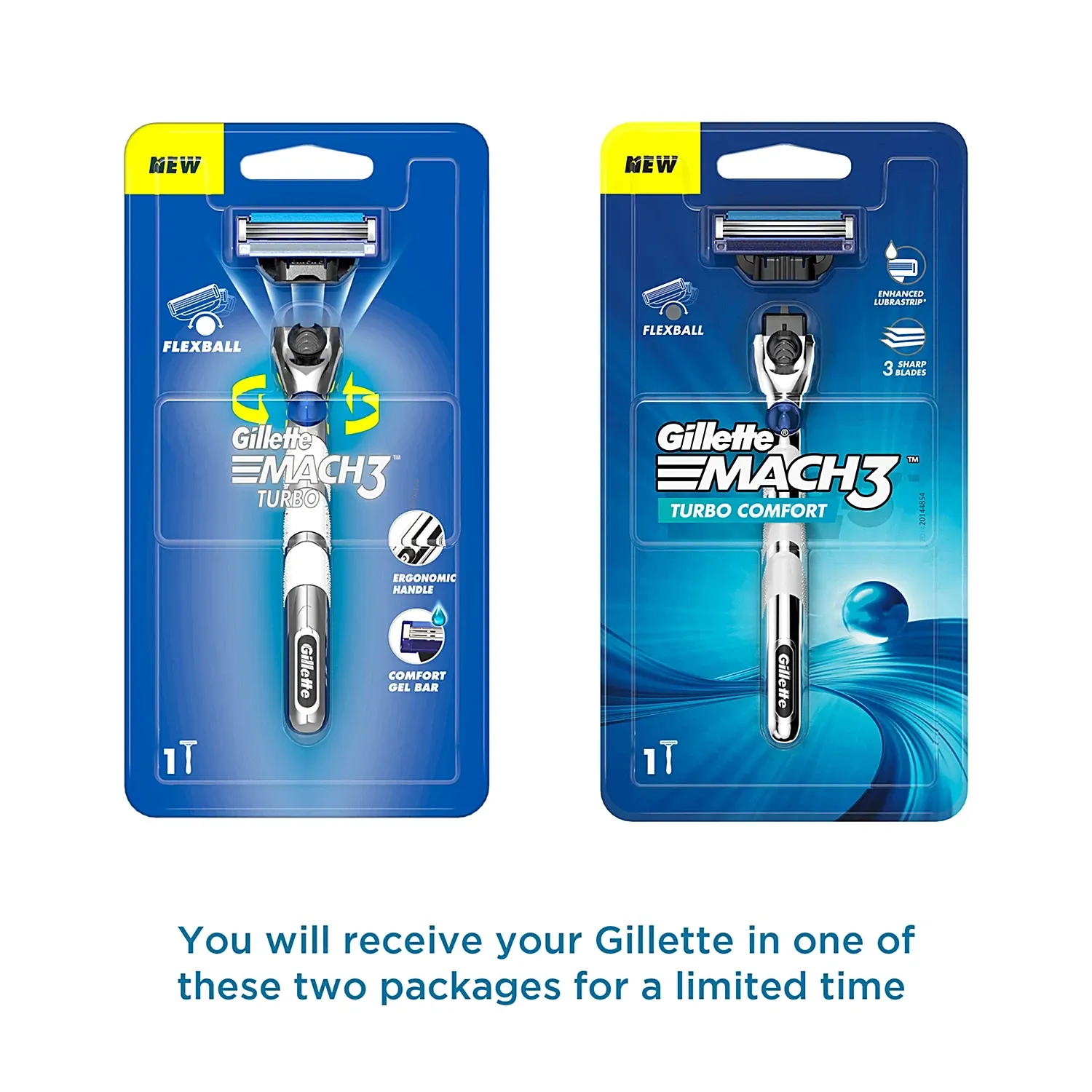 Gillette Mach3 Turbo Men’s Razor with Flexball Technology 7