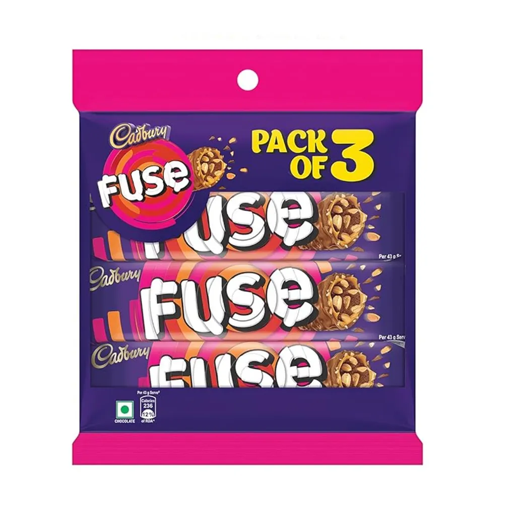 Cadbury Fuse Kitted Pack of 3