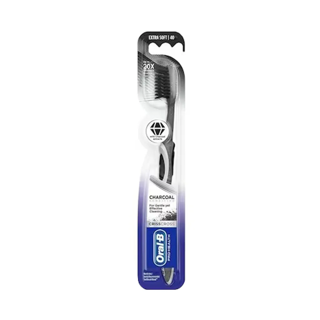 Oral-B Crisscross Charcoal Sensitive Toothbrush