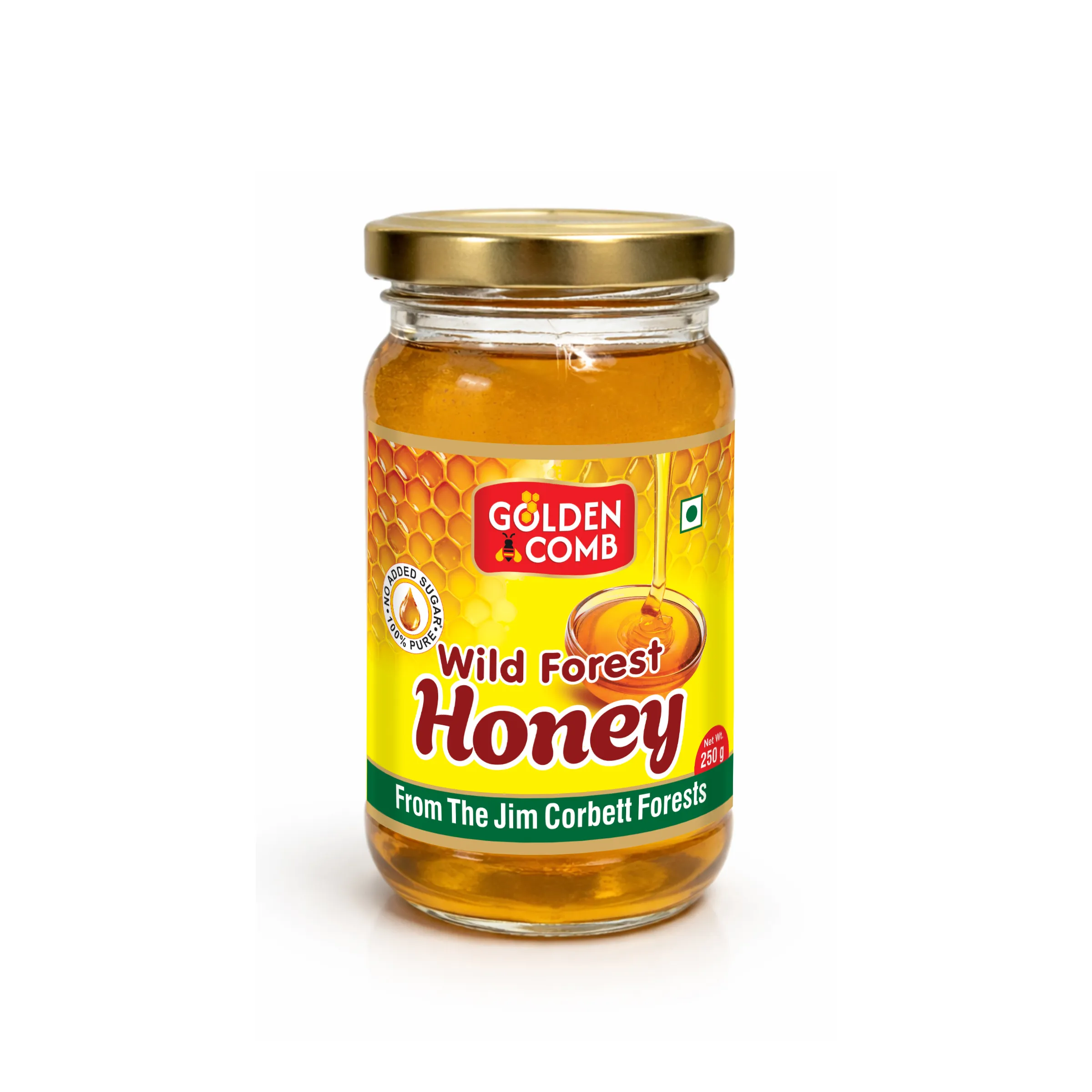 Golden Comb Wild Forest Honey