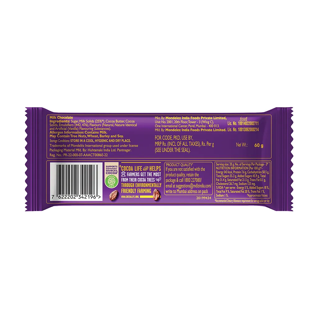 Cadbury Dairy Milk Silk Chocolate 1