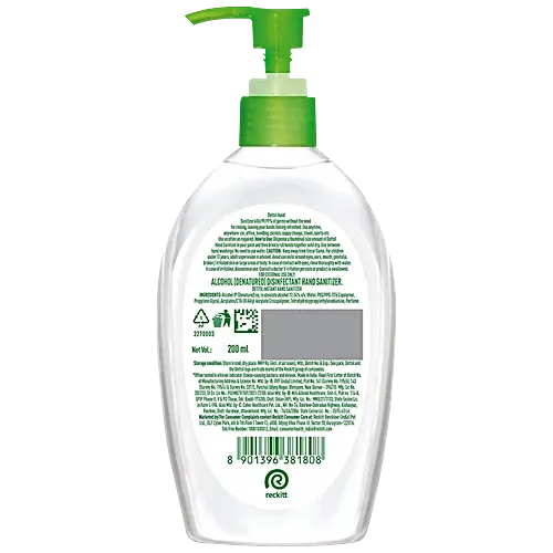 Dettol Hand Sanitizer Original 200ml 1