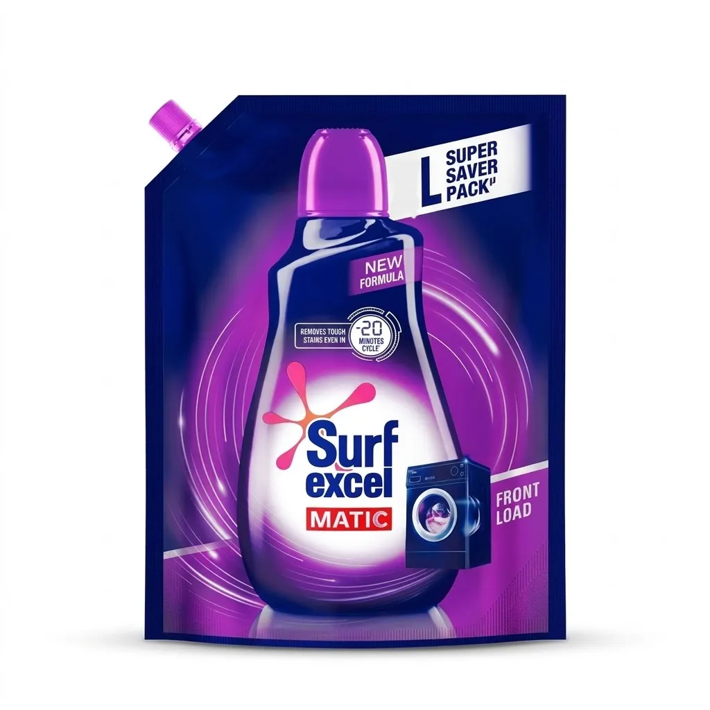 Surf Excel Matic Front Load Liquid Detergent Pouch