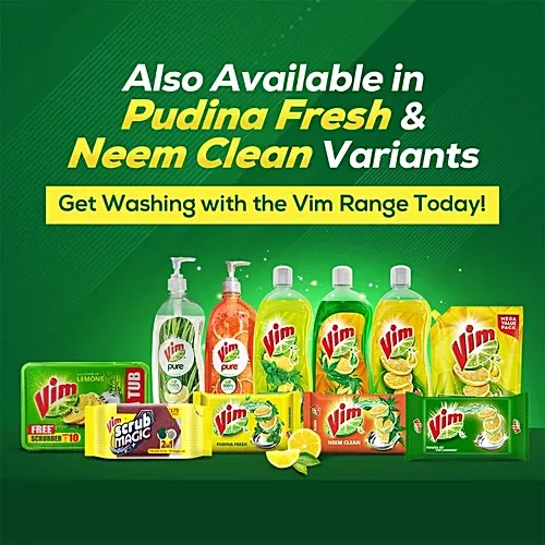 Vim Bar Lemon Dishwash Bar 6