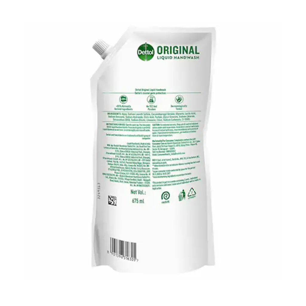 Dettol Original Liquid Handwash Pouch 1