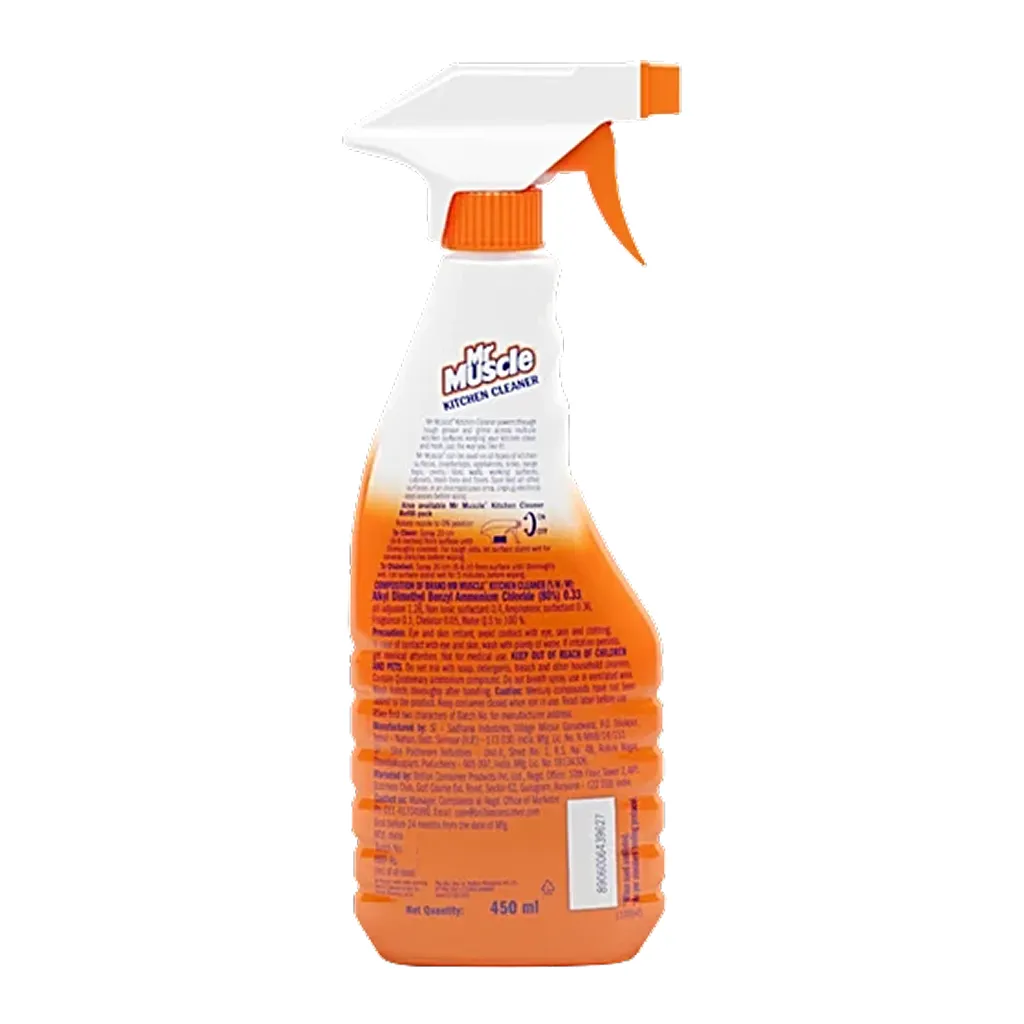 Mr Muscle 5 In 1 Lemon Kitchen Cleaner 1