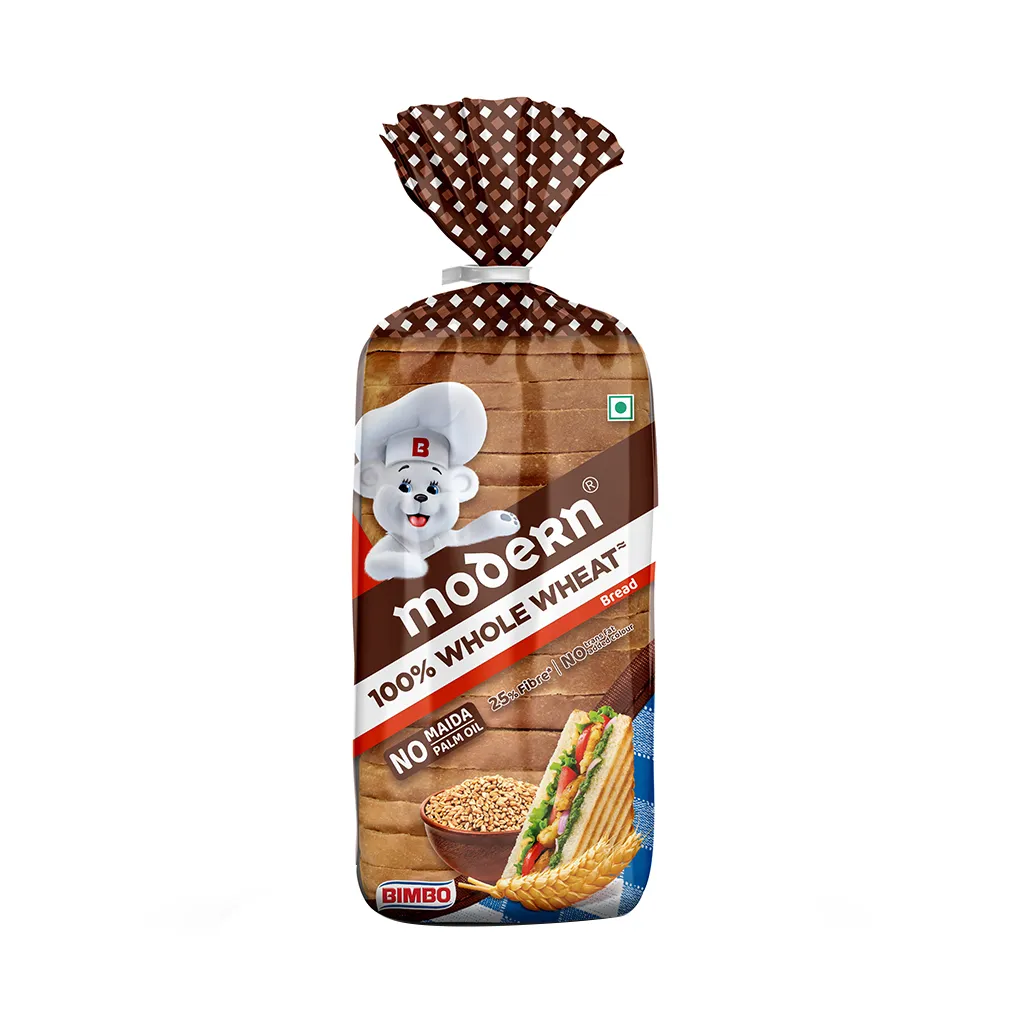Modern 100% Whole Wheat Bread