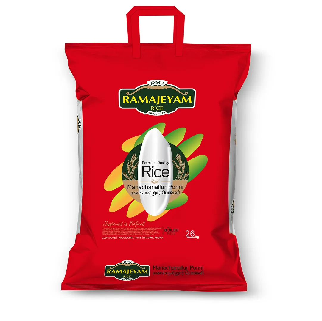 Ramajeyam Manachanallur Ponni Rice - 26kg