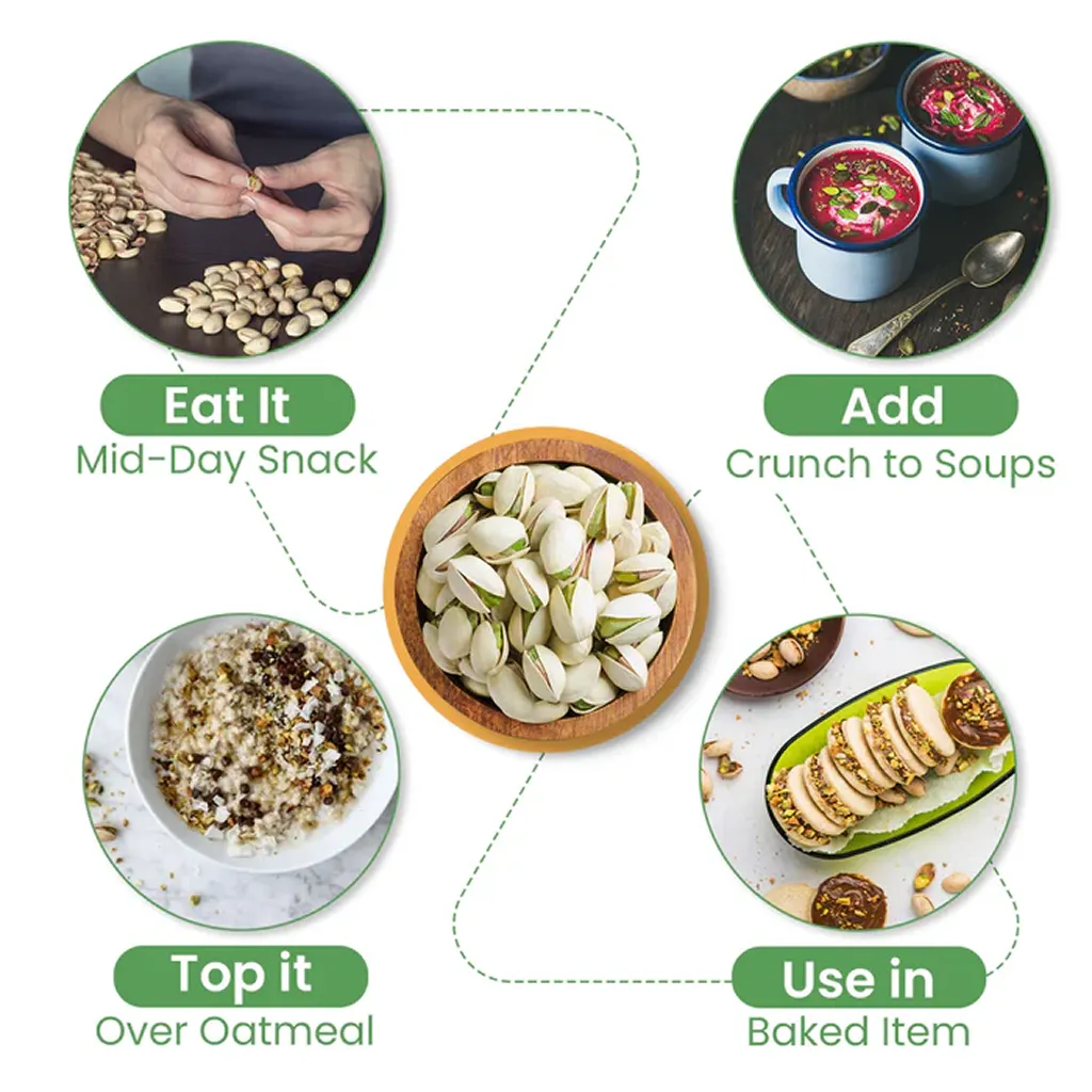 Nutraj Classic California Roasted & Salted Pistachio Inshell  5