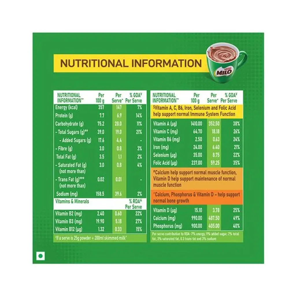 Nestle Milo Drink For Teenager With Whey Protein & Jaggery 3