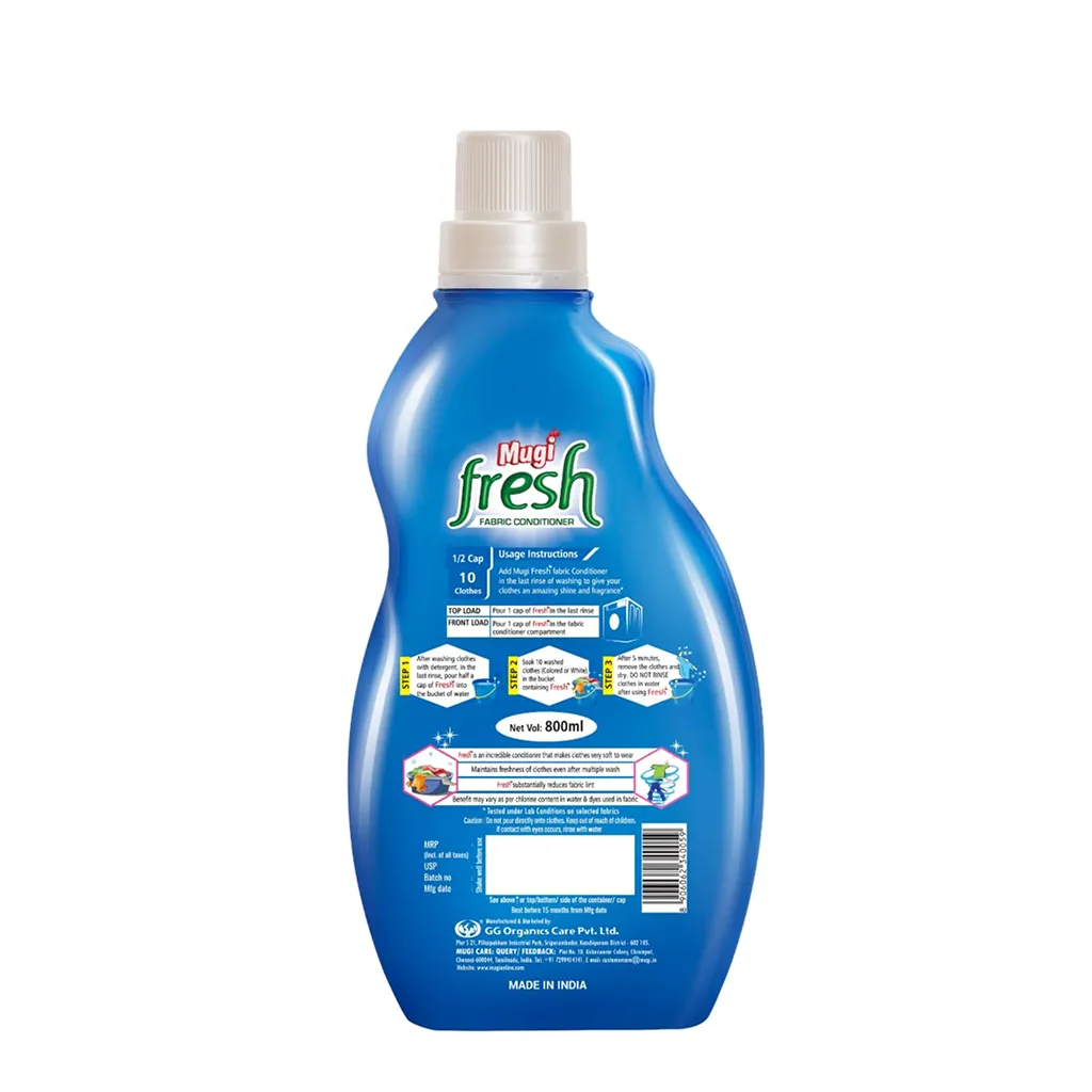Mugi Fresh Blue Bell Fabric Conditioner 2