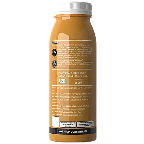 Raw Pressery Sugarcane Btl 250ml 5
