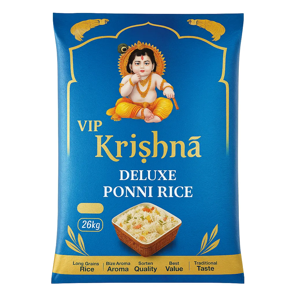 VIP Krishna Deluxe Ponni Boiled  Rice