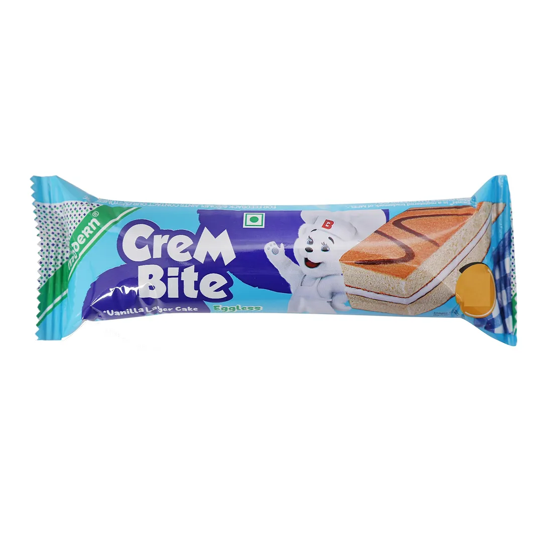 Modern Creme Bite Vanilla Layer Eggless Cake