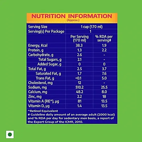 Cavins Masala Chassa Buttermilk 180Ml 3