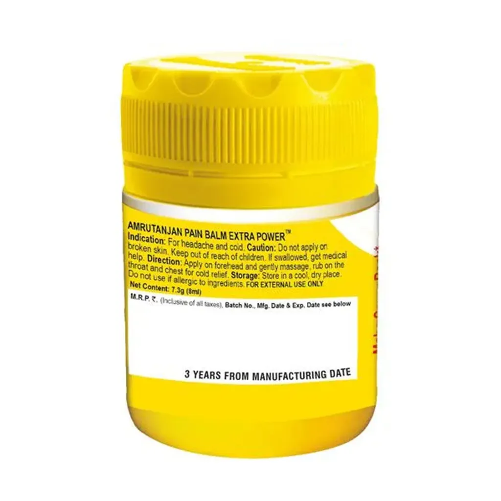 Amrutanjan Pain Balm Extra Power 1