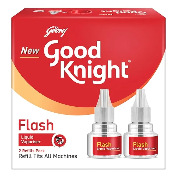 Good Knight Gold Flash Liquid Vapouriser - Twin Pack 3