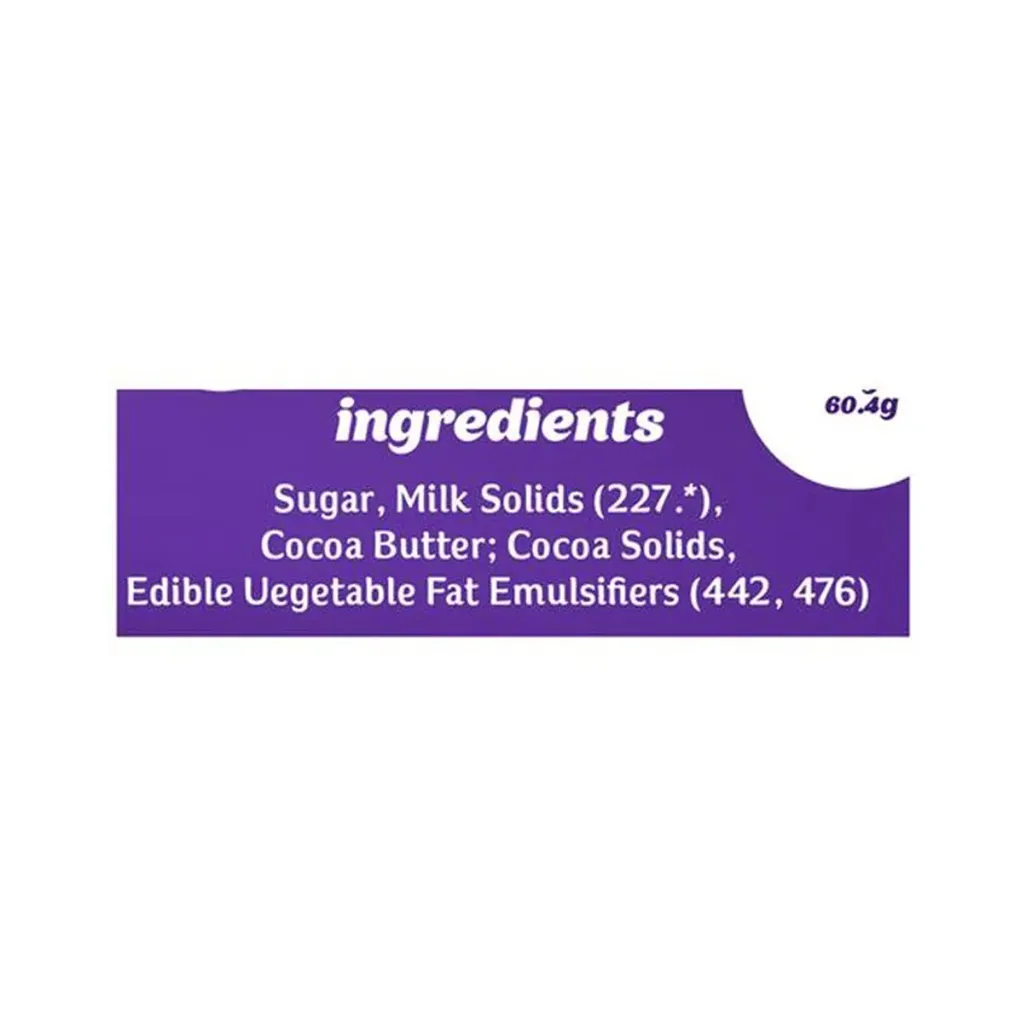 Cadbury Dairy Milk Chocolate Bar 2