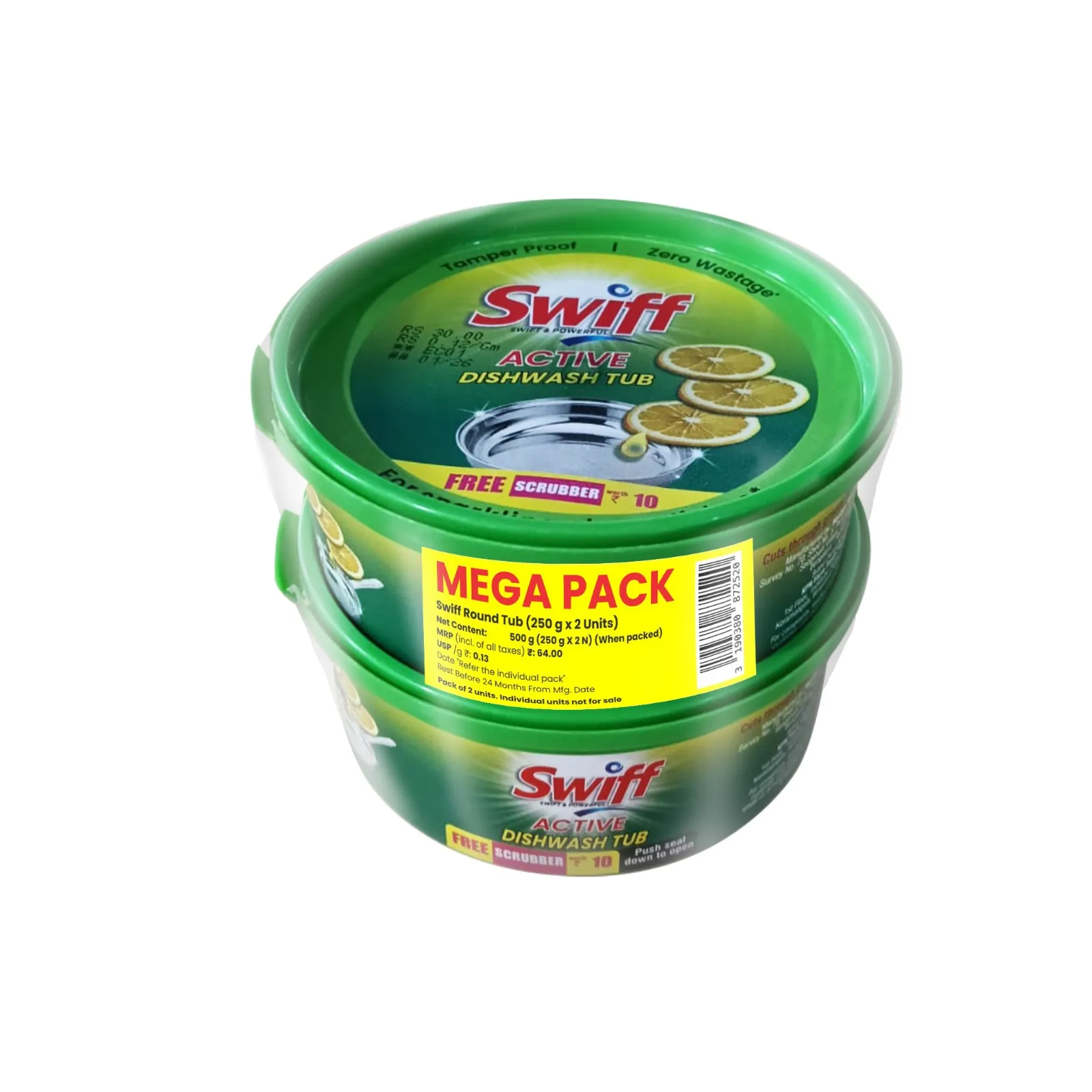 Swiff Diswash Round Tub - 500 g