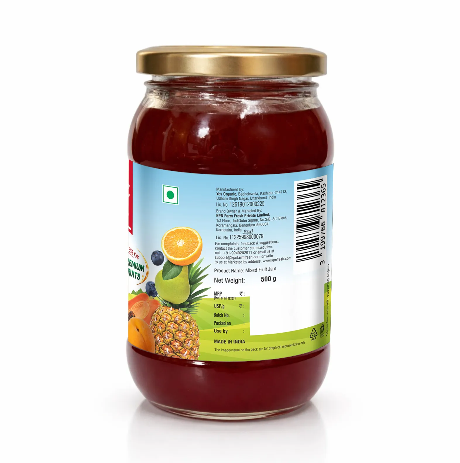 Dutch Farm Mixed Fruit Jam 2