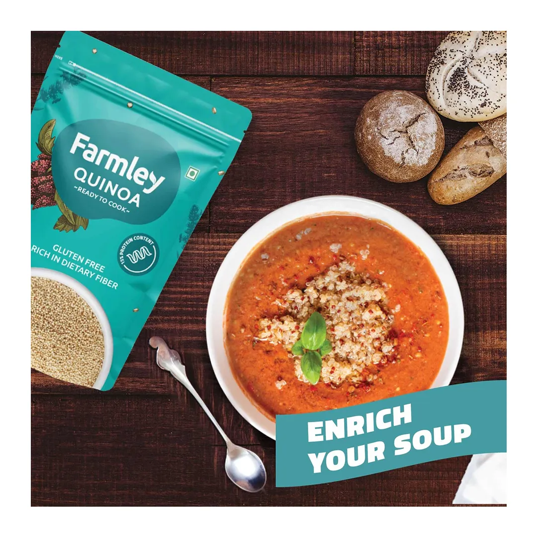 Farmley Quinoa Seeds Standee Pouch  5