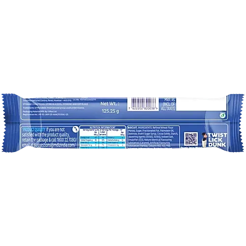 Oreo Toffee Crunch Flavour Creme Sandwich Biscuit 1