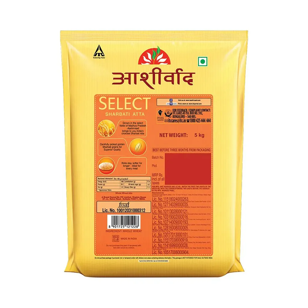 Aashirvaad Select Sharbati wheat Atta 1