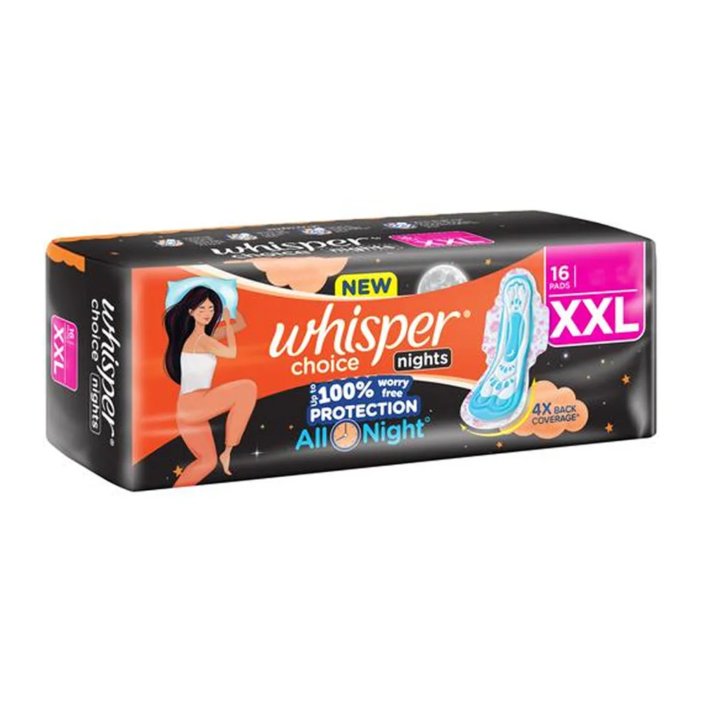 Whisper Choice Over Night Xxl Pad 3