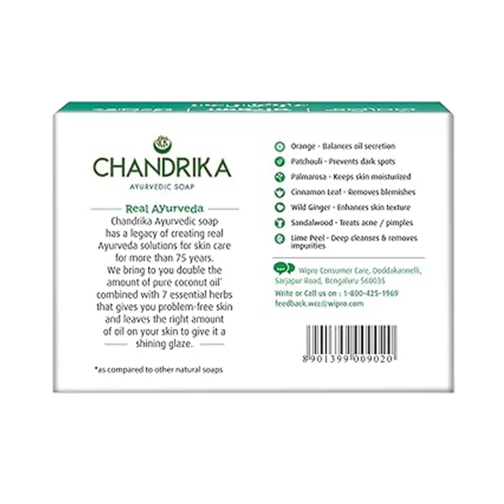Chandrika Ayurvedic Soap 1
