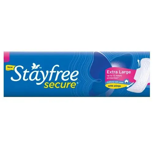 Stayfree Secure Cotton - XL Sanitary Pads 1