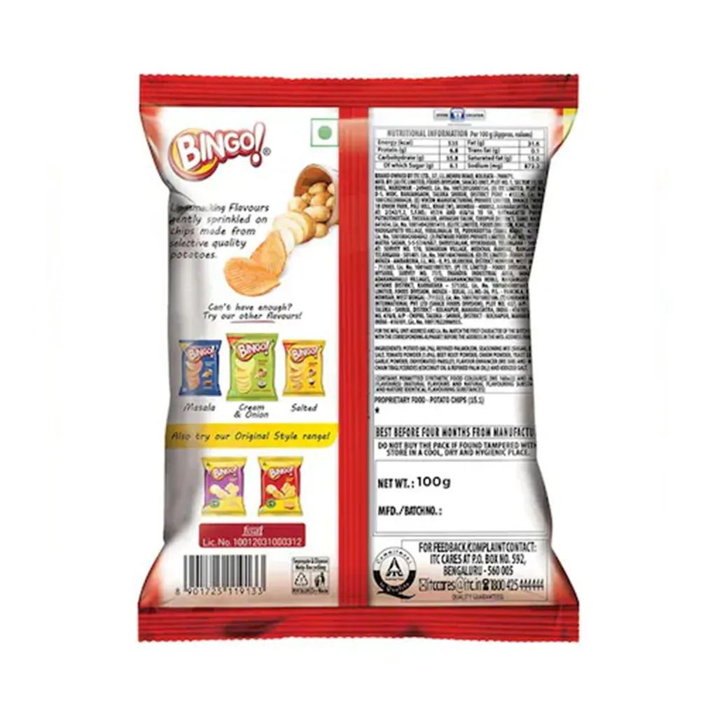 Bingo Tomato Potato Chips 1