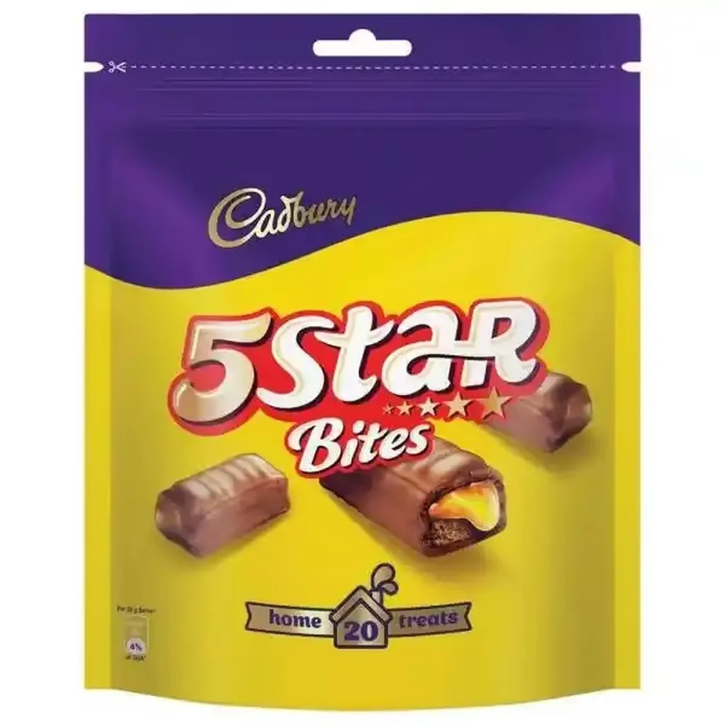 Cadbury 5 Star Home Treats Chocolate Bar