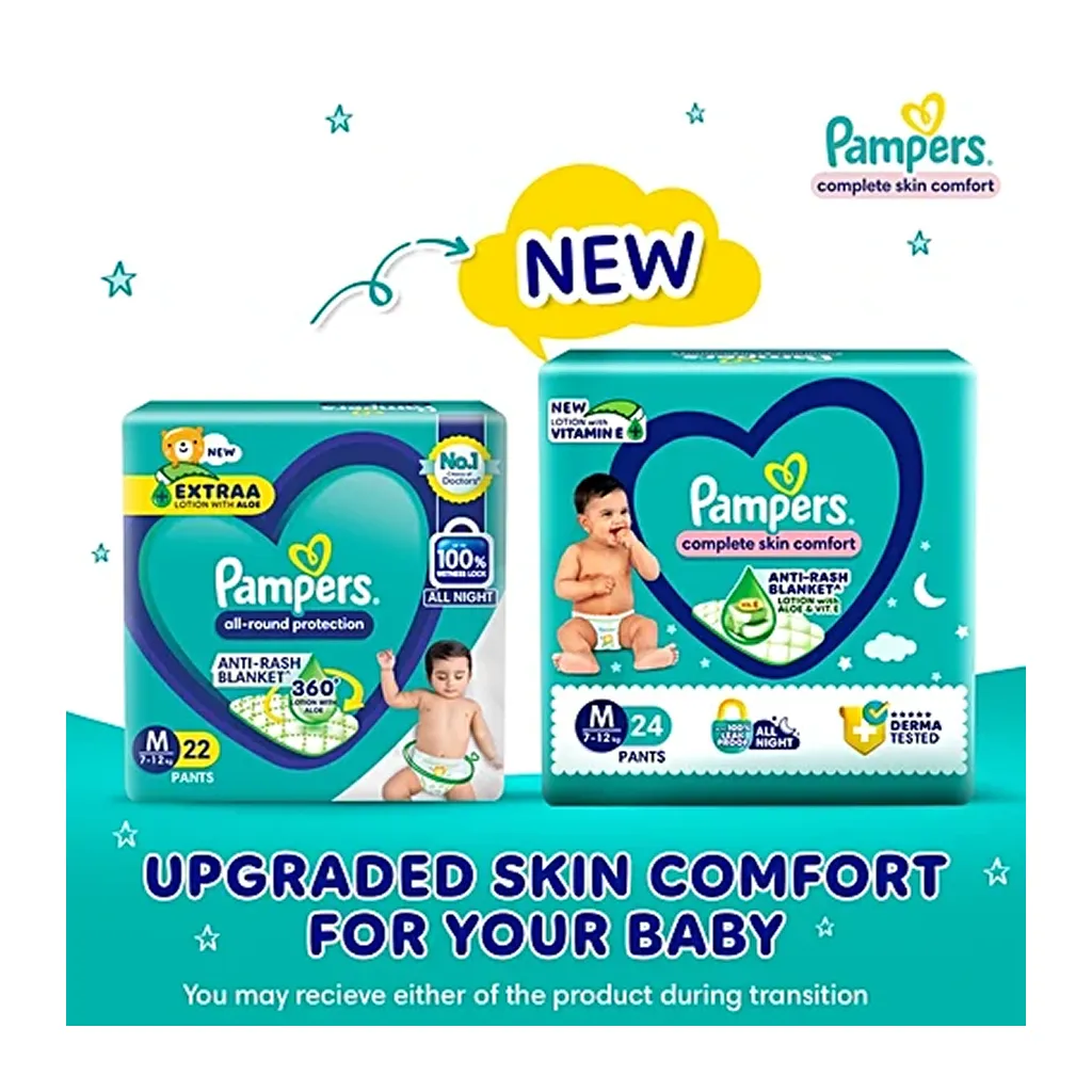 Pampers Pants M  2