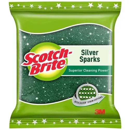 Scotch-Brite Silver Sparks 7 X 10 cm Scrub Pad