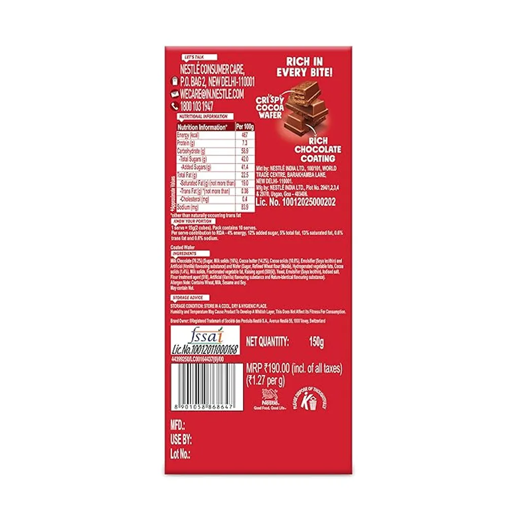 Nestle Kitkat Dessert Delight Rich Chocolate Fudge 1