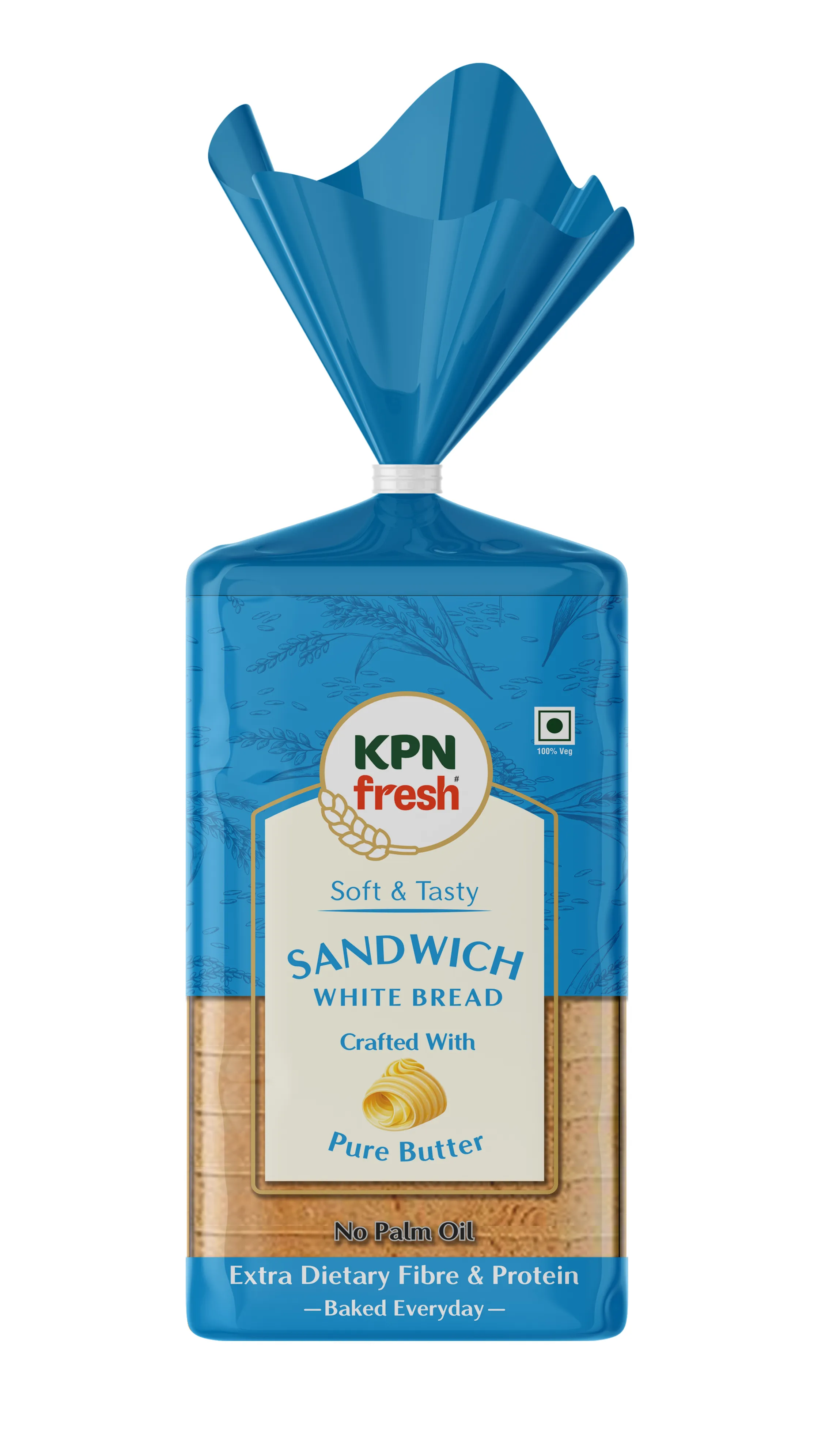 KPN Fresh Sandwich White Bread - Crafted with Pure Butter