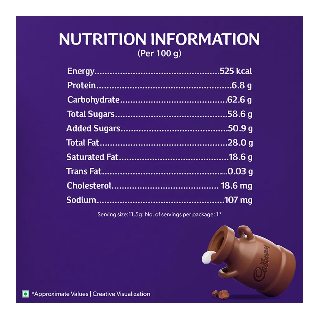 Cadbury Dairy Milk Chocolate Bar 3