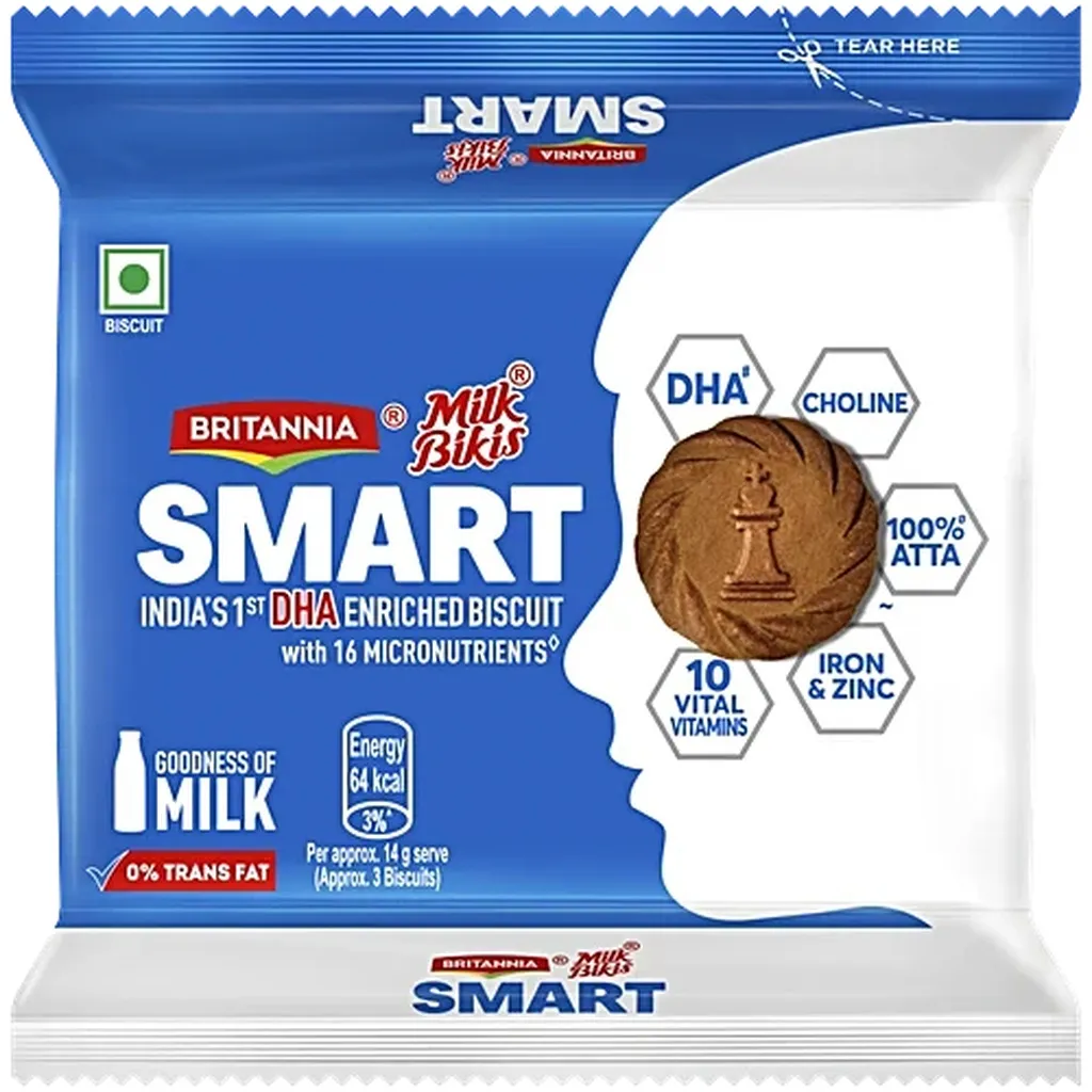 Britannia Milk Bikis Smart Biscuit