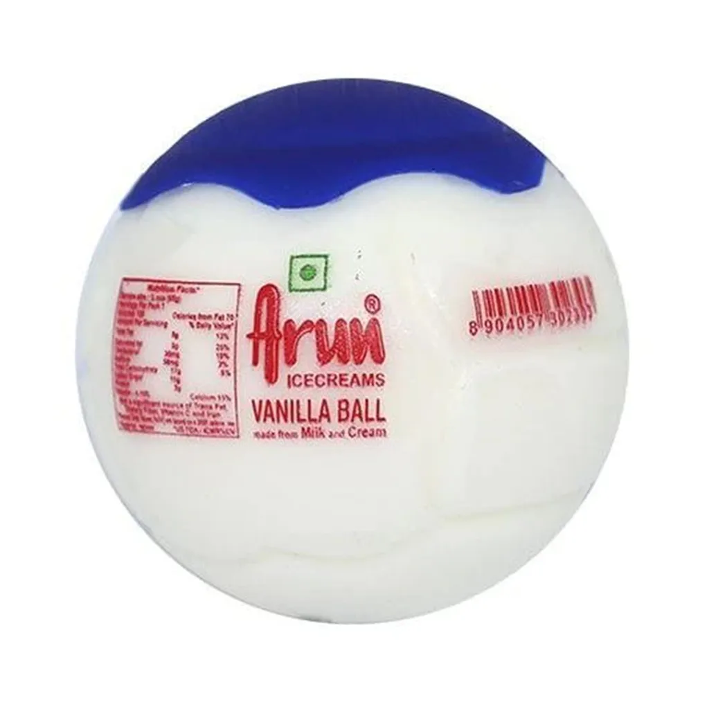 Arun Mini Ball Vanilla Ice Cream 1
