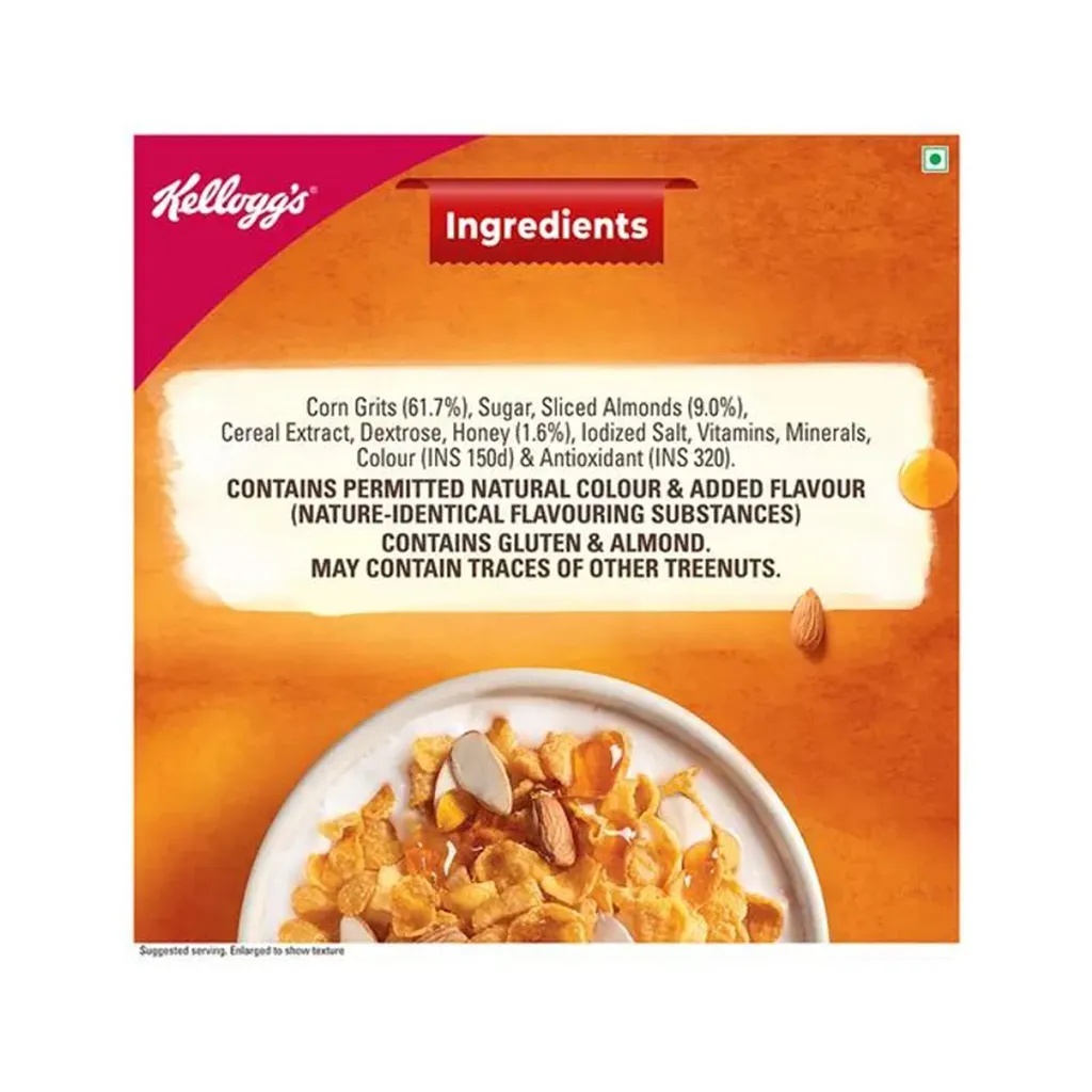 Kellogg's Real Almond & Honey Corn Flakes 2
