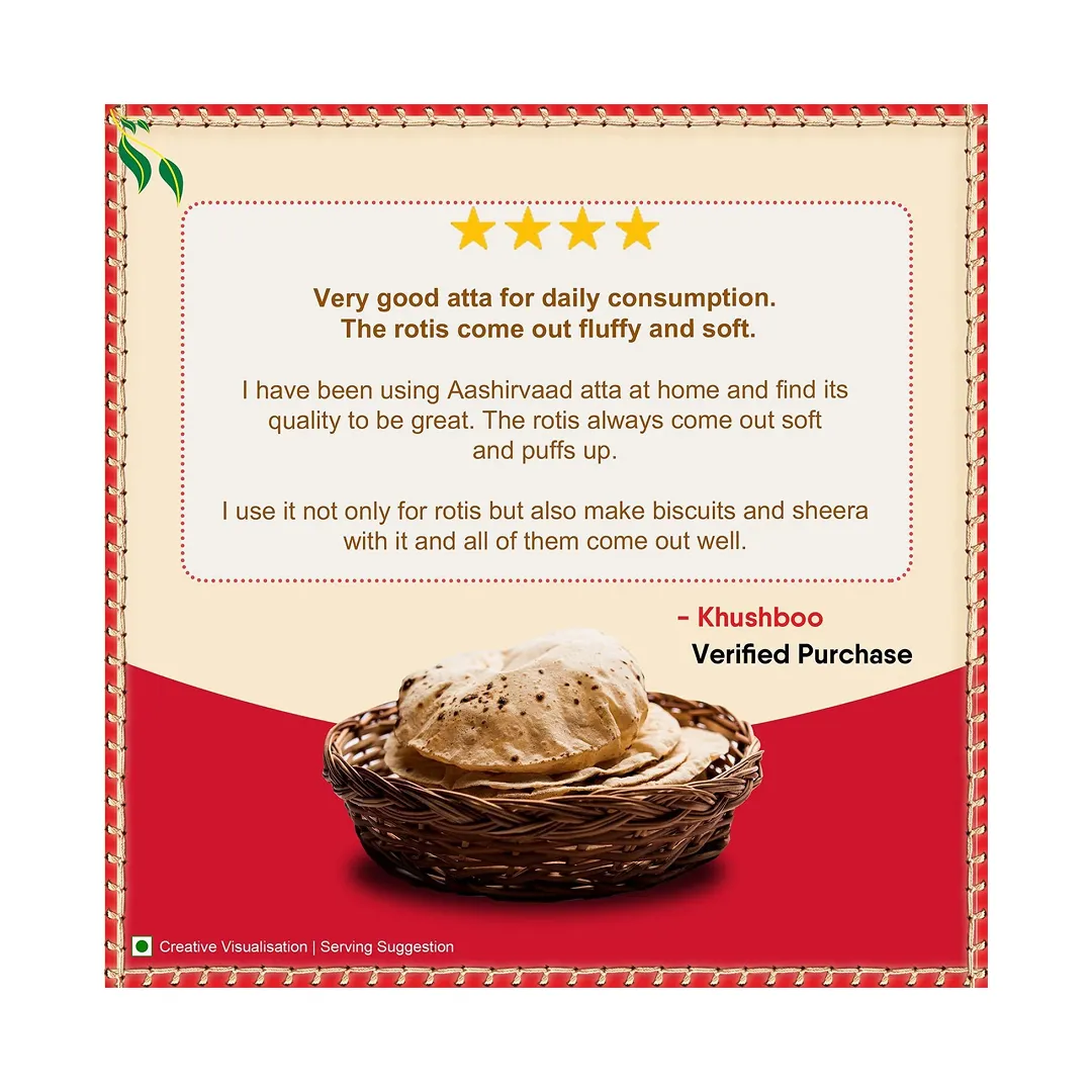 Aashirvaad Superior Mp Whole Wheat Atta 4